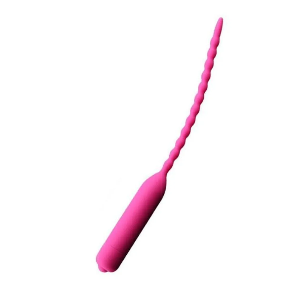 10-Speed Vibrating Beaded Urethral Plug