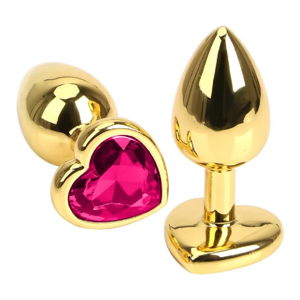12 Colors 3 Heart-shaped Jewelry Plug