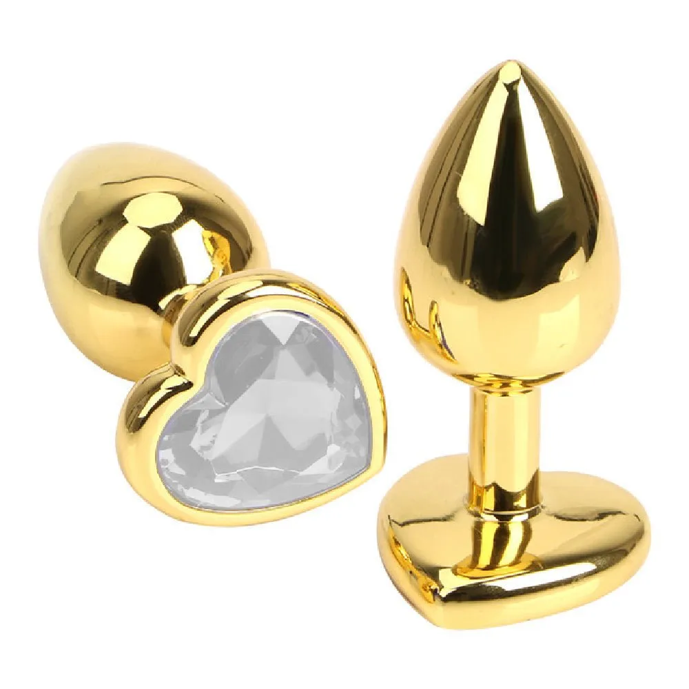 12 Colors 3 Heart-shaped Jewelry Plug