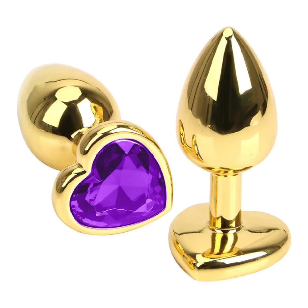 12 Colors 3 Heart-shaped Jewelry Plug