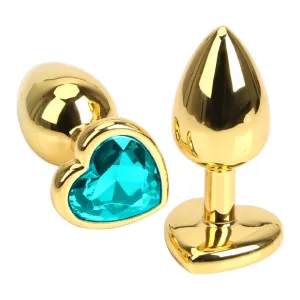 12 Colors 3 Heart-shaped Jewelry Plug