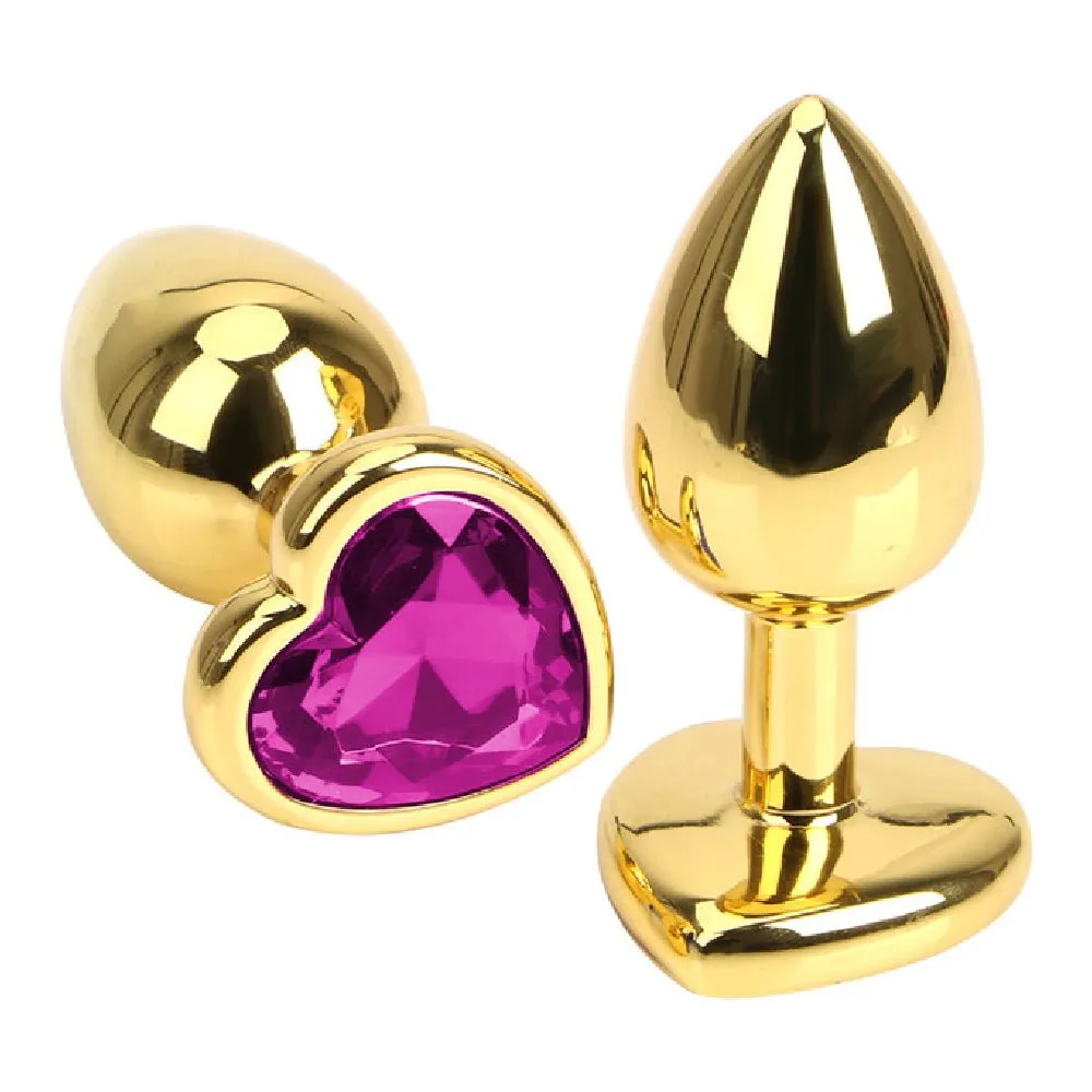 12 Colors 3 Heart-shaped Jewelry Plug