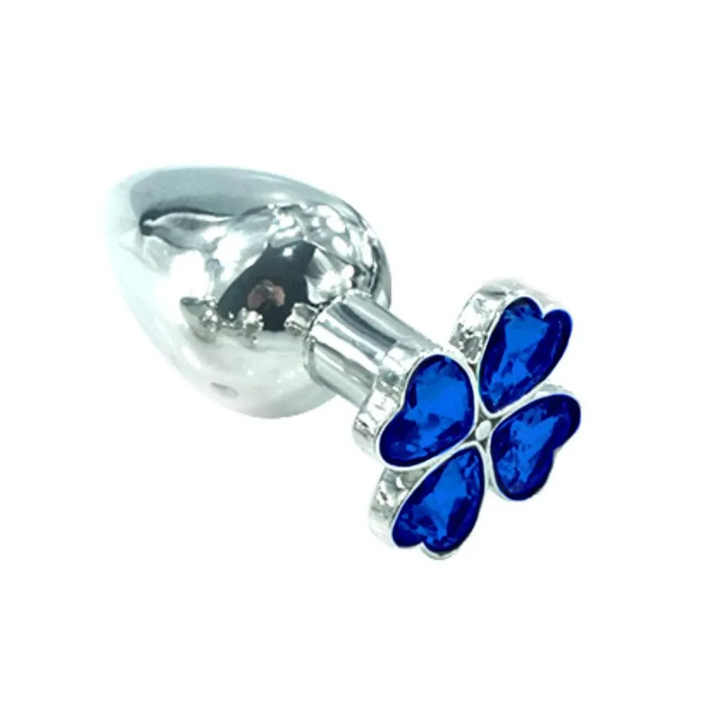 13 Colors Jeweled 3 Metal Plug