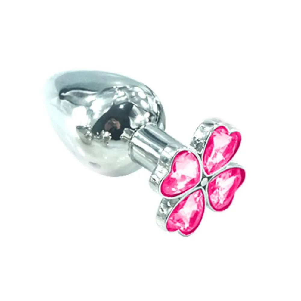 13 Colors Jeweled 3 Metal Plug