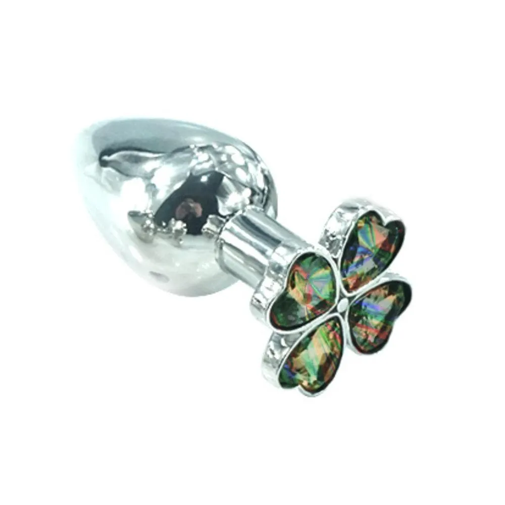 13 Colors Jeweled 3 Metal Plug