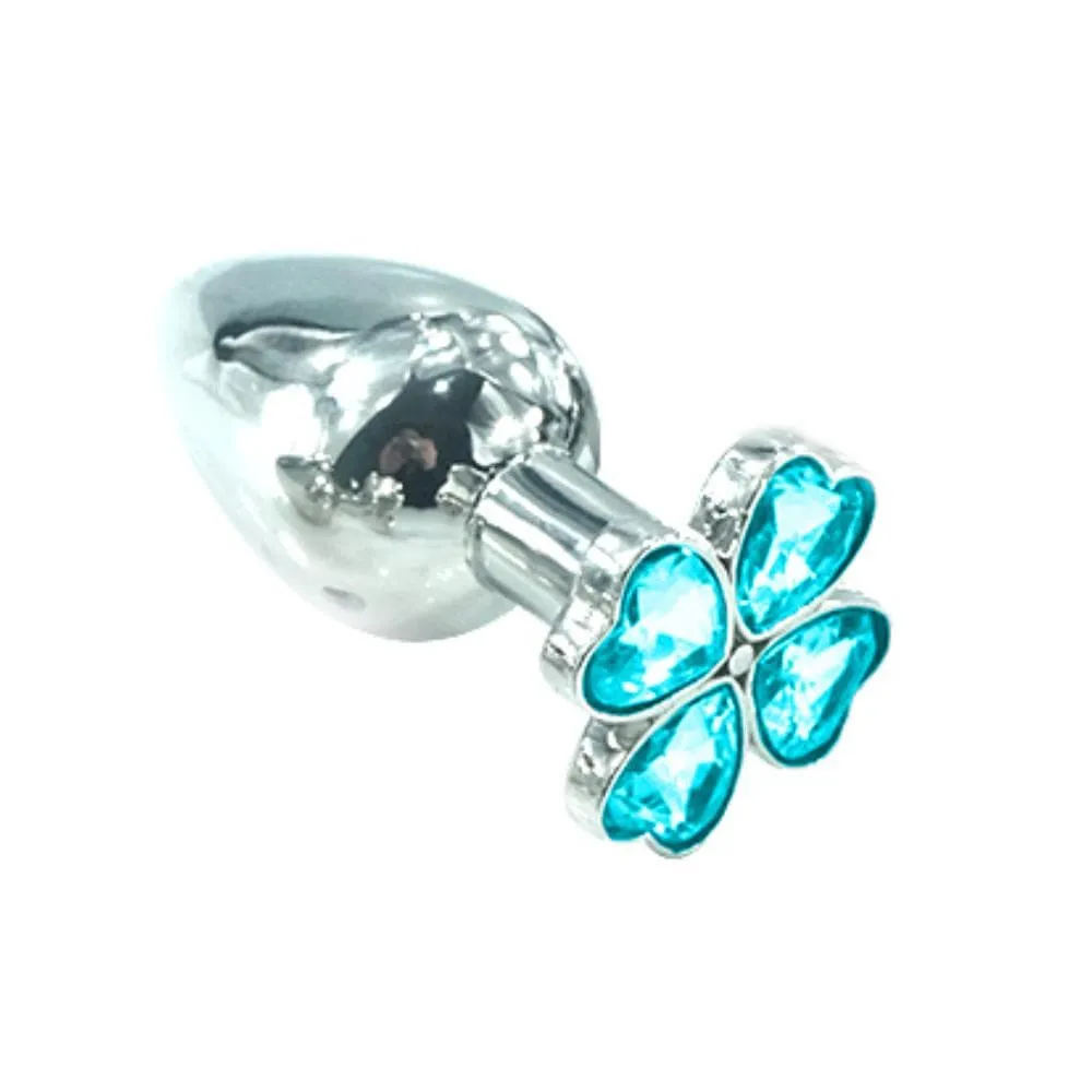 13 Colors Jeweled 3 Metal Plug