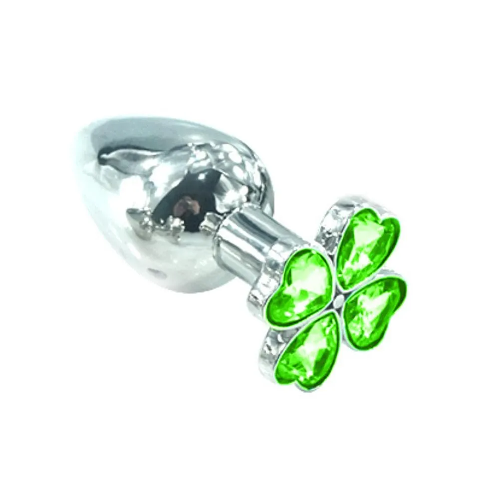 13 Colors Jeweled 3 Metal Plug