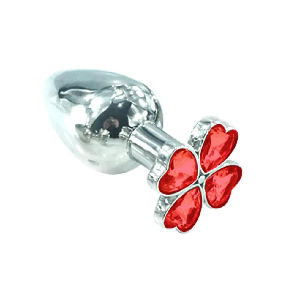13 Colors Jeweled 3 Metal Plug
