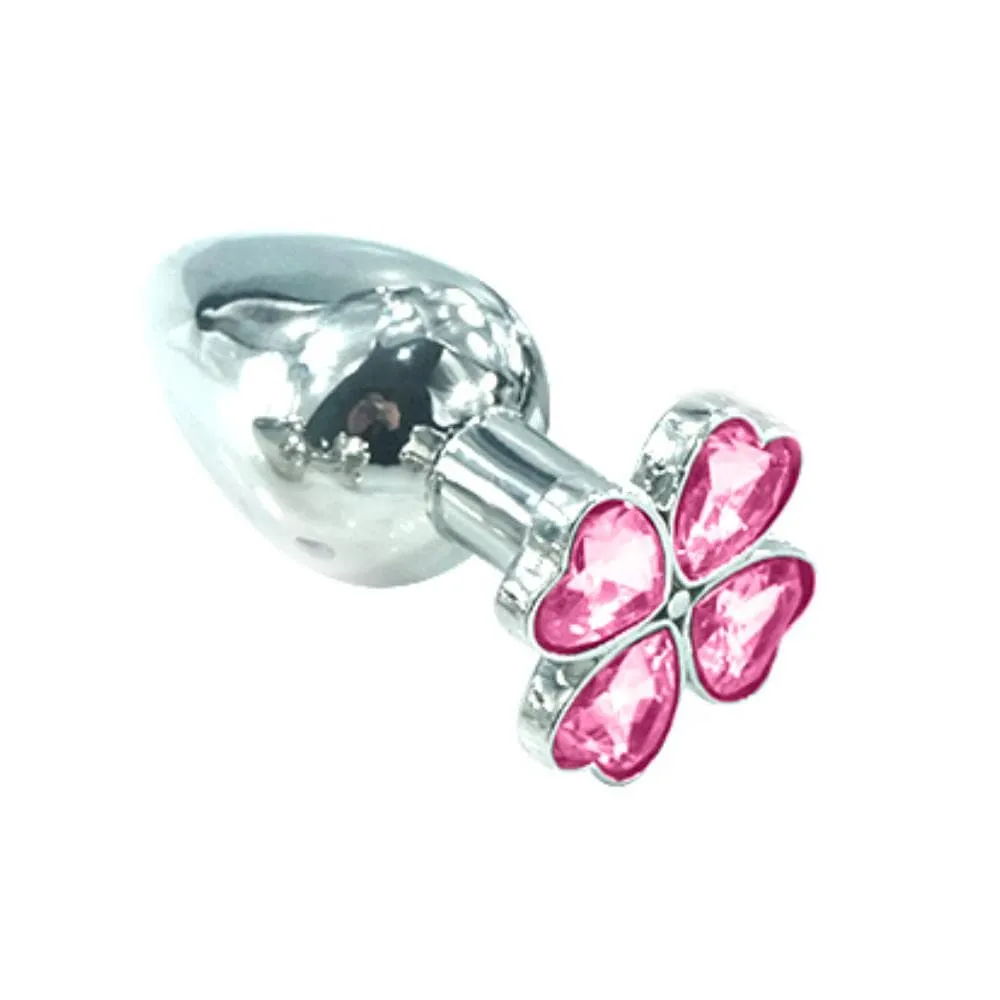13 Colors Jeweled 3 Metal Plug