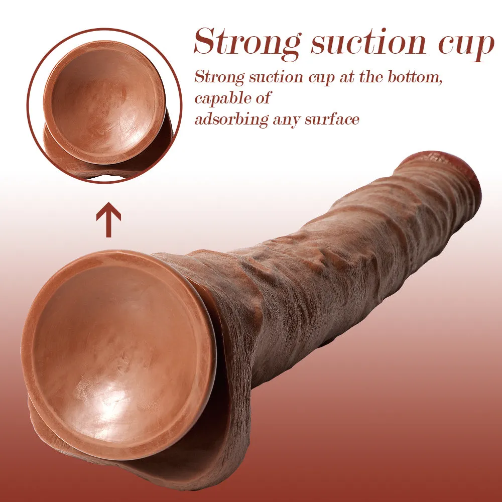 22-Inch Extra-Long Dildo Ultimate Length for Deep Satisfaction