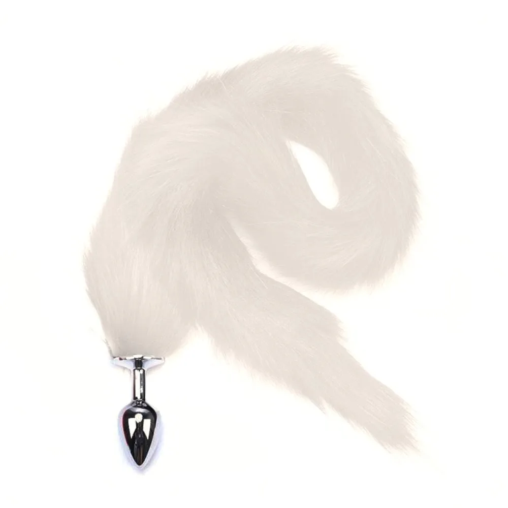 29 Tail Multi Color Fox Stainless steel Plug