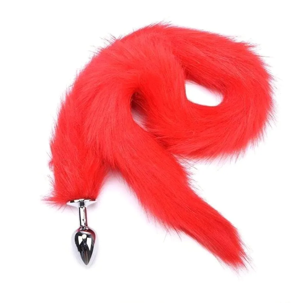 29 Tail Multi Color Fox Stainless steel Plug