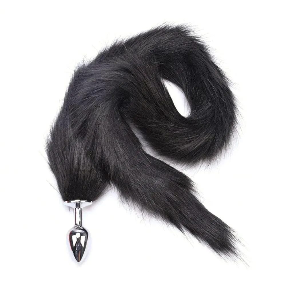 29 Tail Multi Color Fox Stainless steel Plug