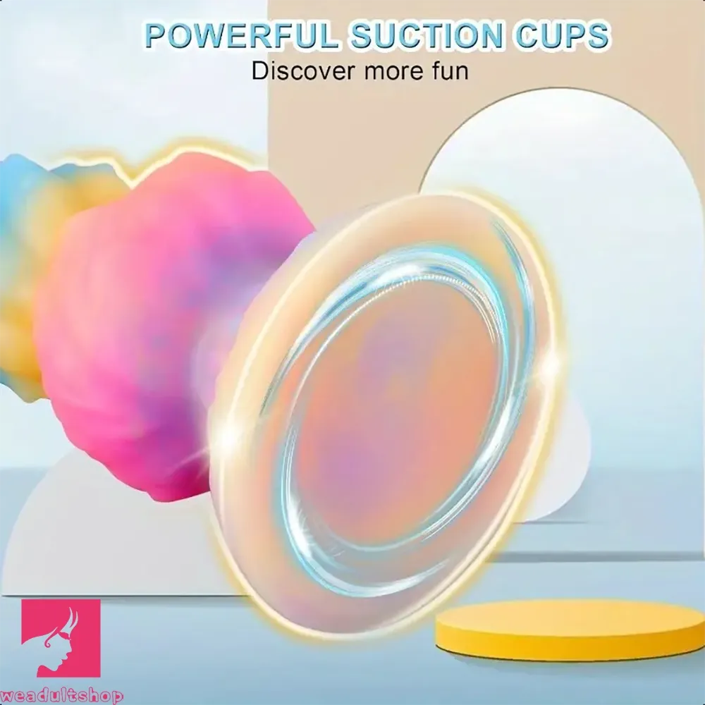 4.8in 5.1in Thick Butt Plug Realistic Silicone Knot Dildo Anal Clit Adult Toy
