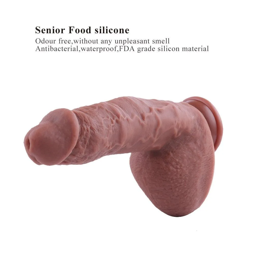 9 Huge Silicone Dildo Attachment for Hismith Sex Machines