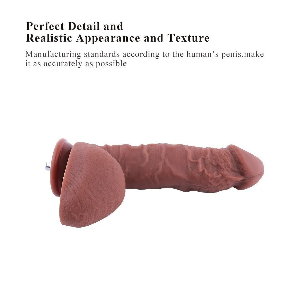 9 Huge Silicone Dildo Attachment for Hismith Sex Machines