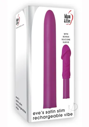 Aande Eves Satin Slim Recharge Vibe Purp