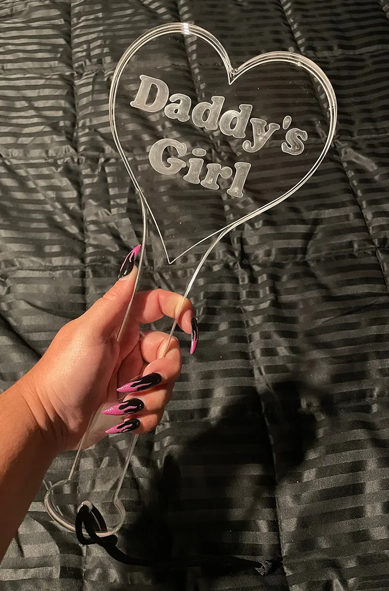 Acrylic Daddy's Girl Paddle