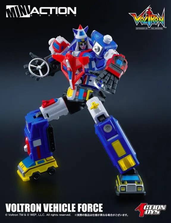 Action Toys Mini Action Voltron Vehicle Force Action Figure