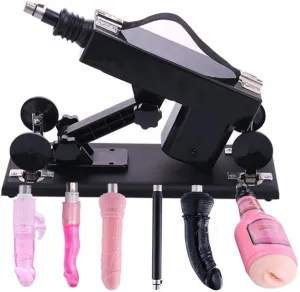 Adult Sex Machine Gun for Women with Lifelike Dildo