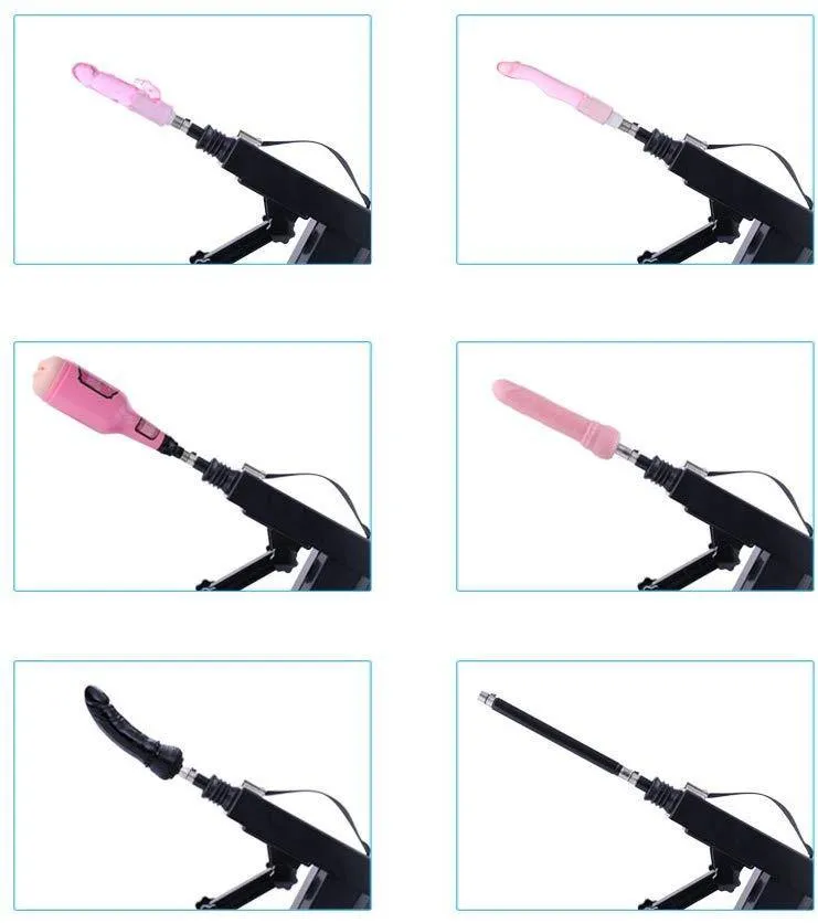 Adult Sex Machine Gun for Women with Lifelike Dildo