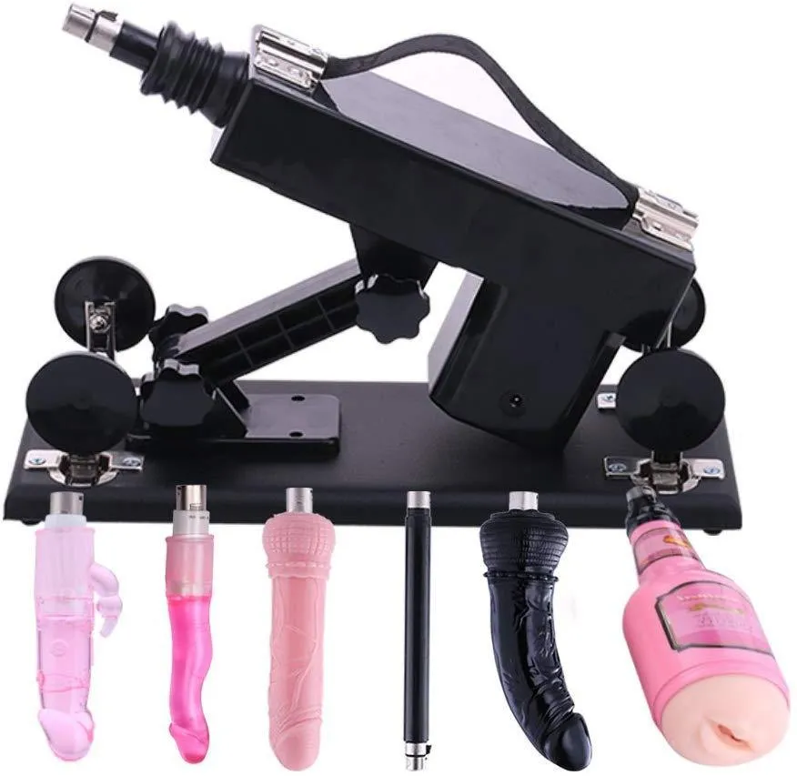 Adult Sex Machine Gun for Women with Lifelike Dildo