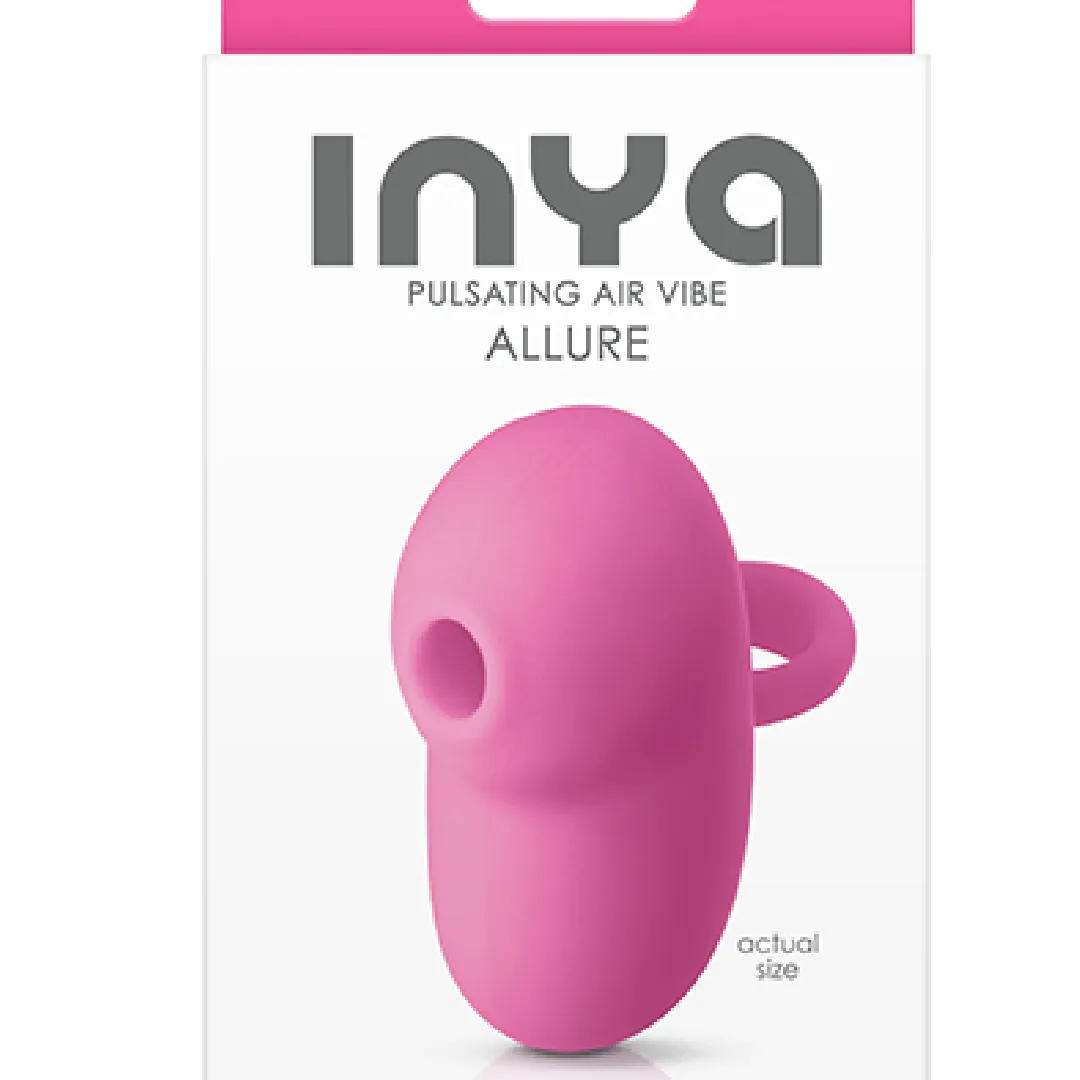 Allure Pulsating Pink Air Clitoral Vibrator