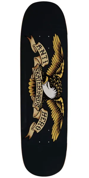 Anti-Hero Team Shaped Eagle Blue Meanie Skateboard Deck - Navy - 8.75"
