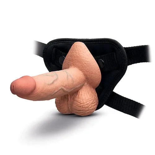B Vibe - Slipskin 6 Girthy Realistic Dildo (Mocha)