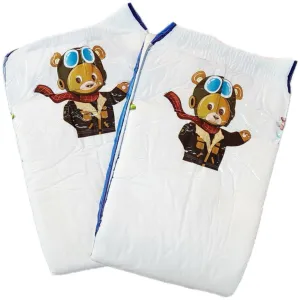 Bambino Red Bearon ABDL Adult Diaper (8 Diapers) Full Pack *DISCONTINUED*