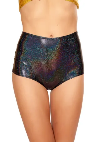 Black High Waist Shorts