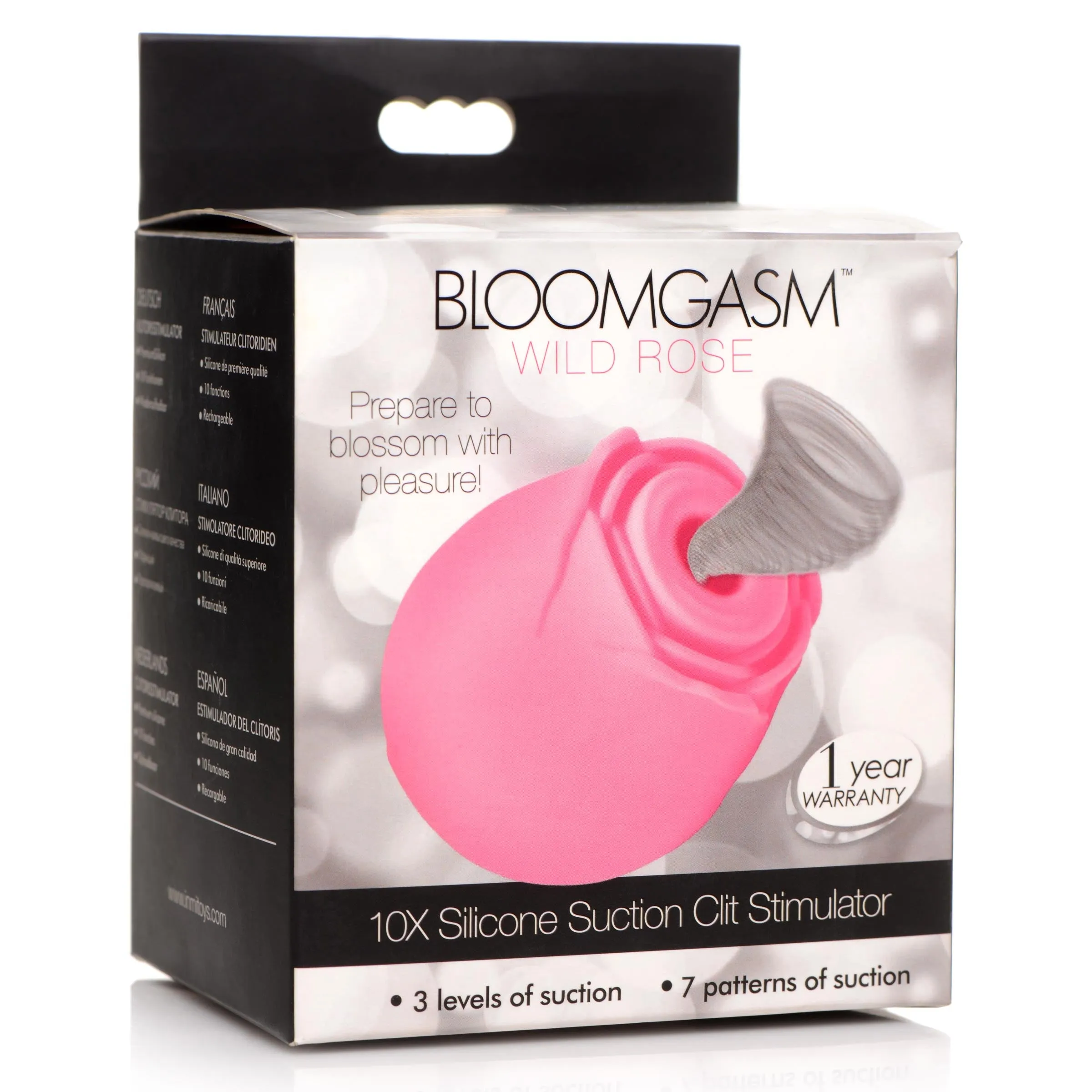 Bloomgasm Wild Rose Suction Clit Stimulator