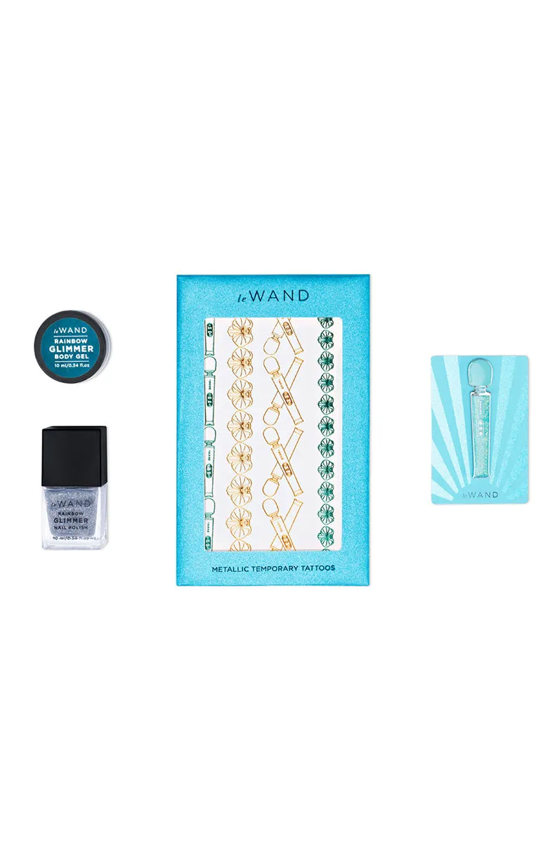 Blue Le Wand All That Glimmers Wand Massager