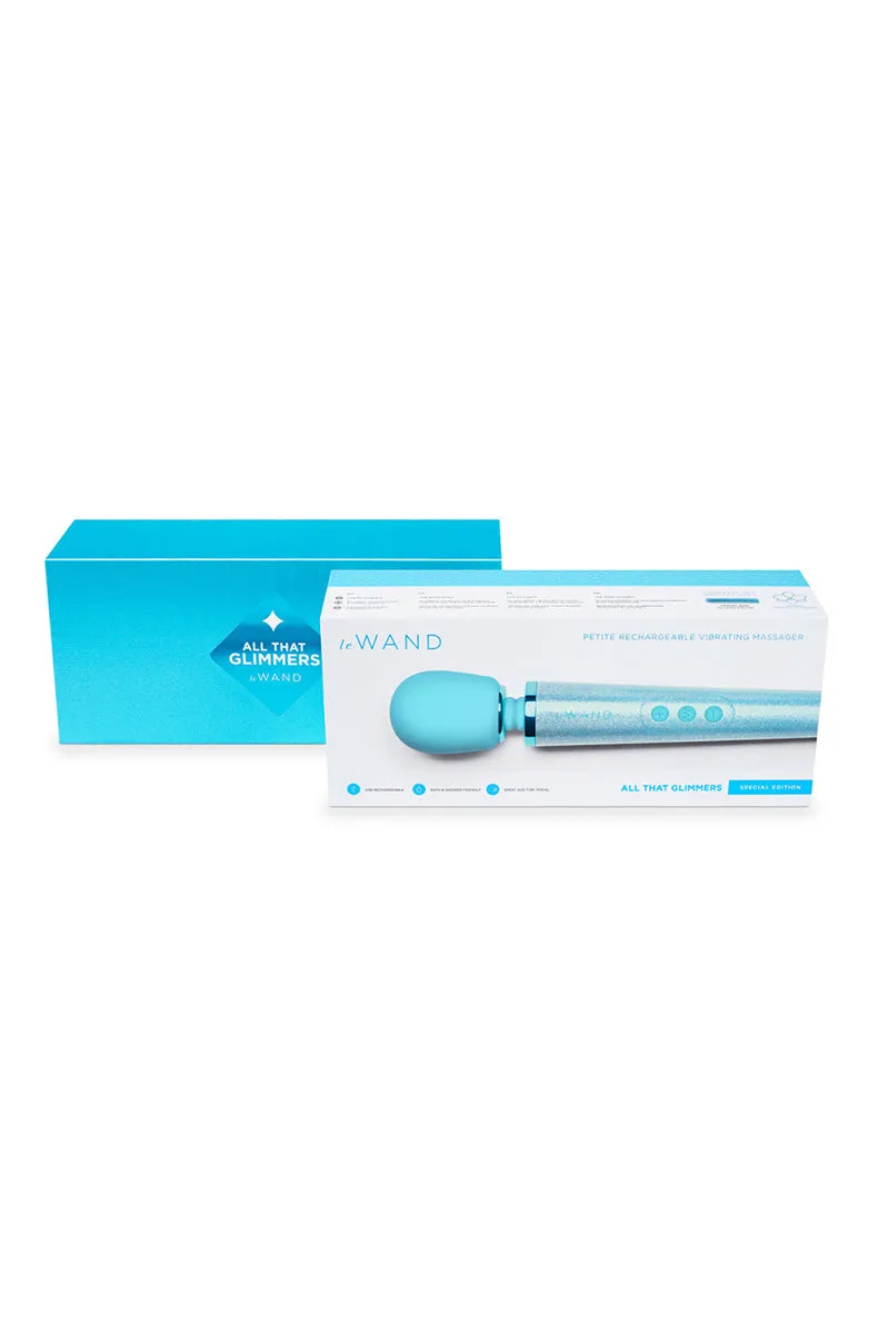 Blue Le Wand All That Glimmers Wand Massager
