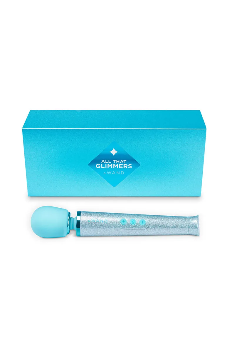 Blue Le Wand All That Glimmers Wand Massager