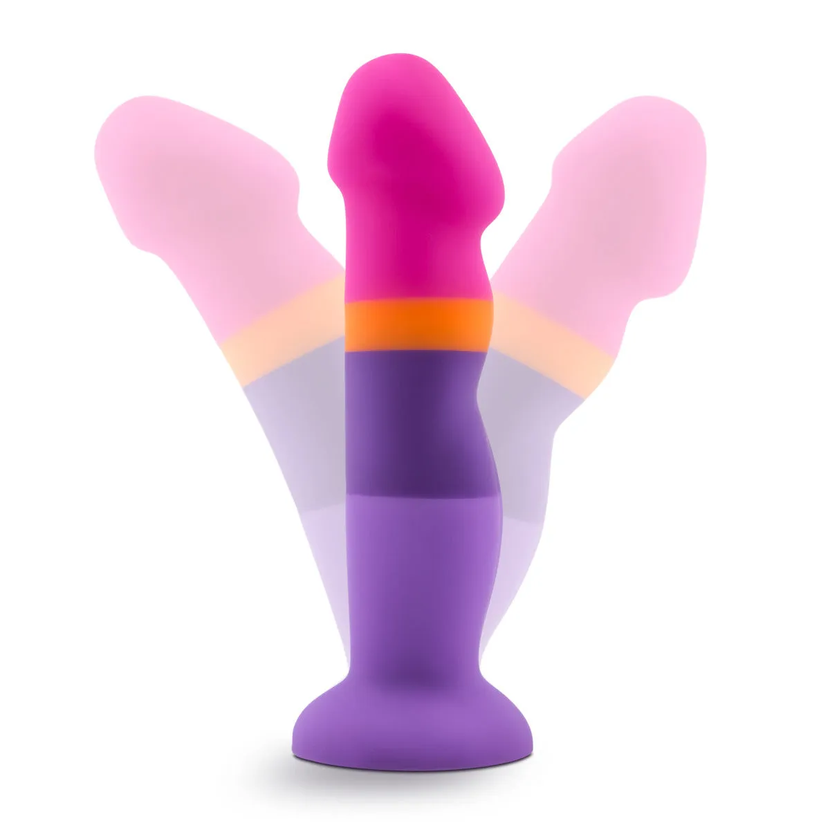 Blush Avant D3 Artisan 8-Inch Curved G-Spot Dildo with Suction Cup Base