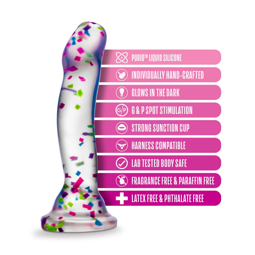 Blush Neo Elite Glow In The Dark 7.5-Inch Silicone Dildo