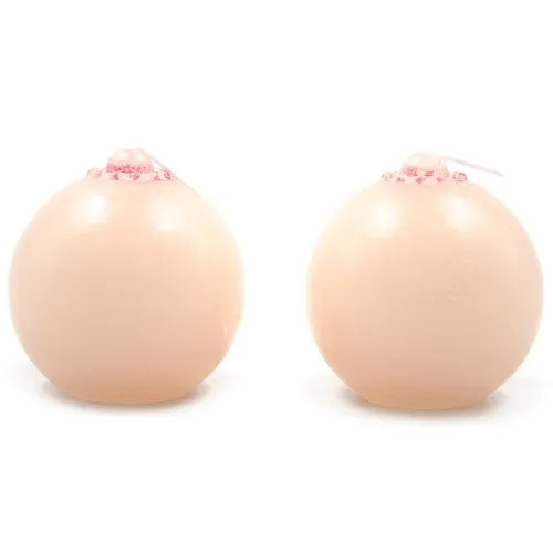 Breast nipple SM wax candles