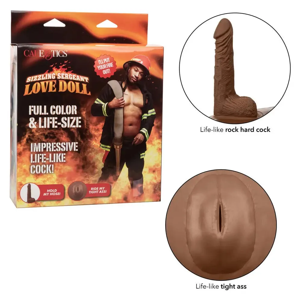 California Exotic Flesh Brown Sergeant Love Doll