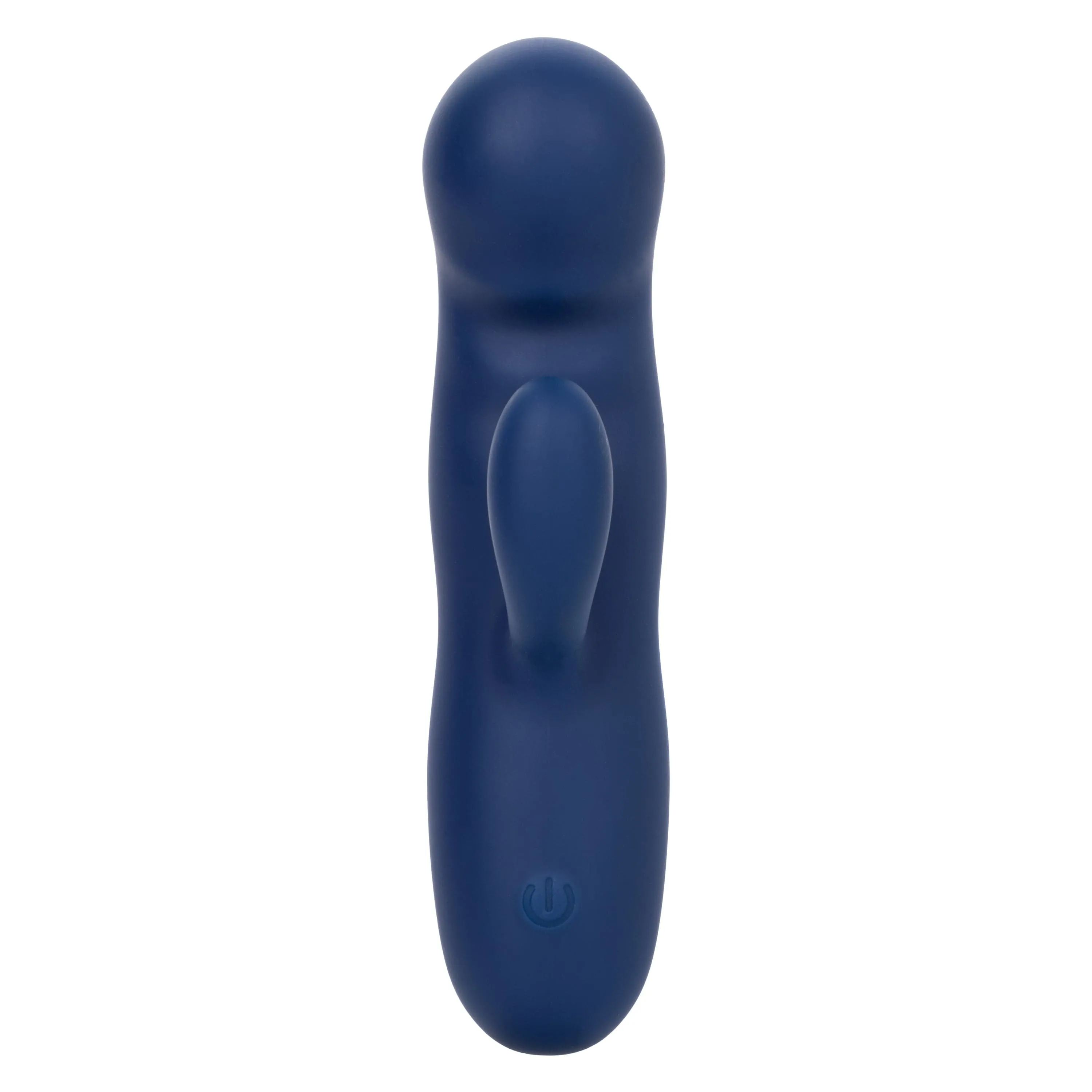 California Exotics - Cashmere Silk Duo Rabbit Vibrator (Blue)