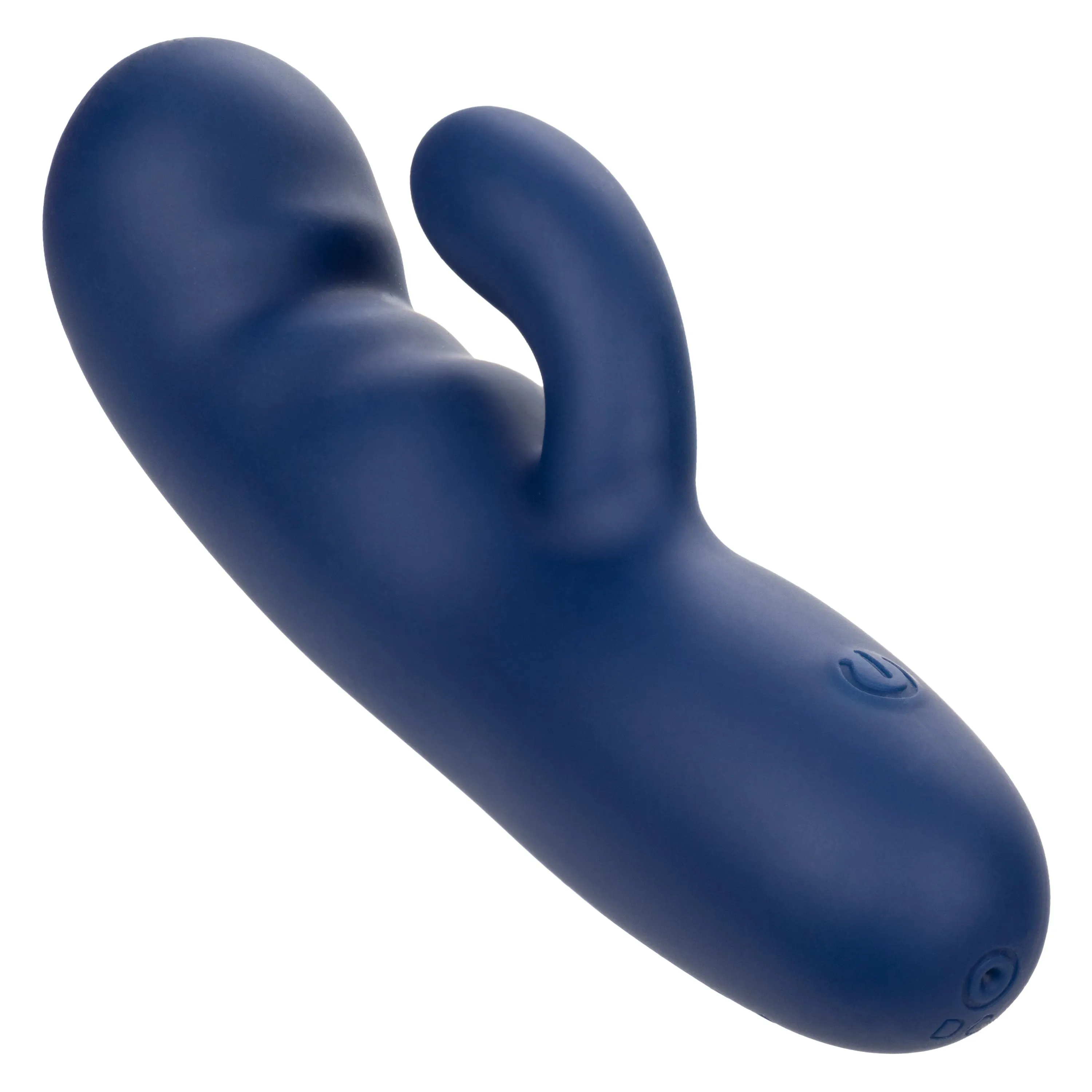 California Exotics - Cashmere Silk Duo Rabbit Vibrator (Blue)