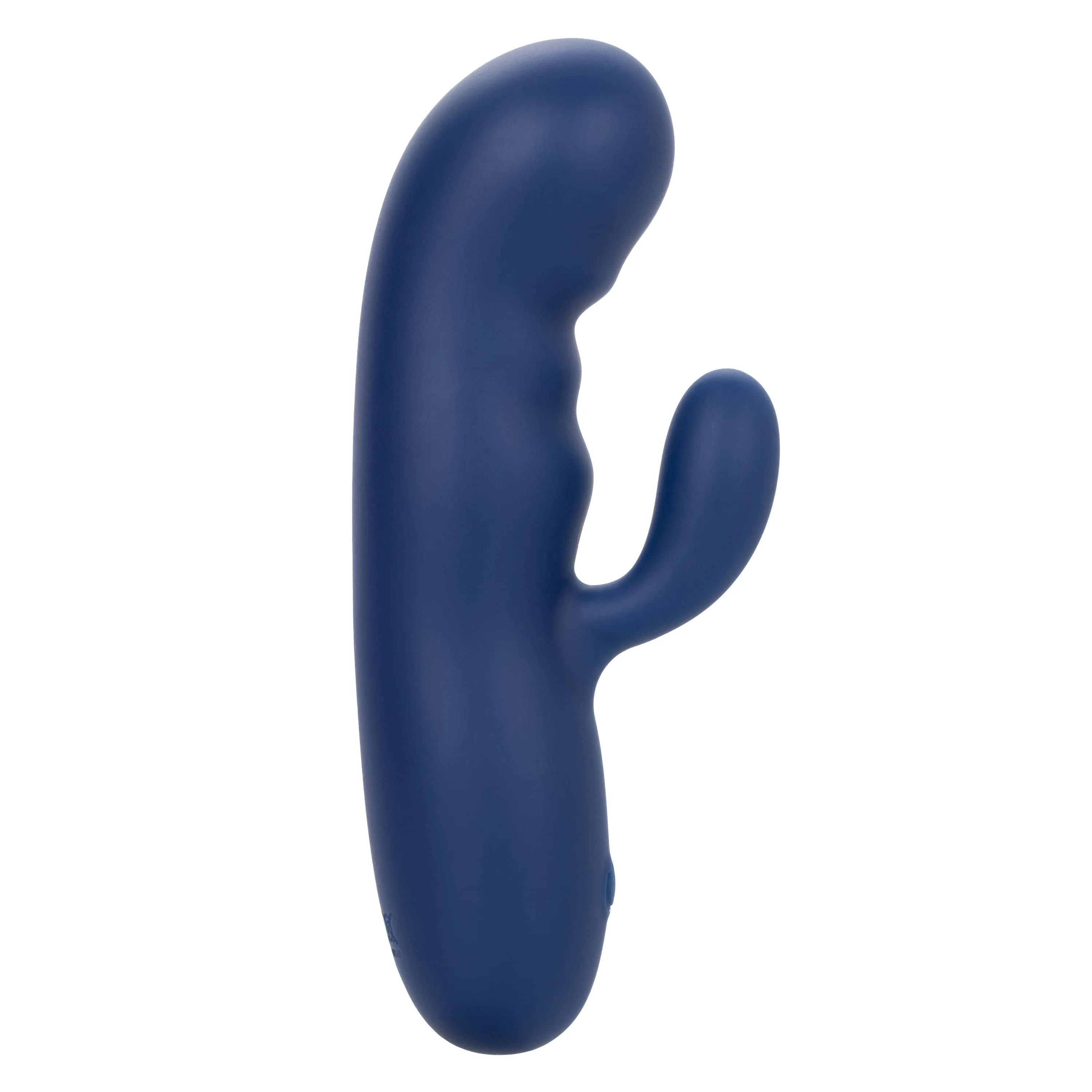 California Exotics - Cashmere Silk Duo Rabbit Vibrator (Blue)