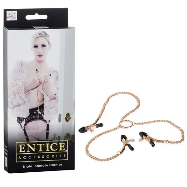 California Exotics - Entice Triple Intimate Nipple Clamps