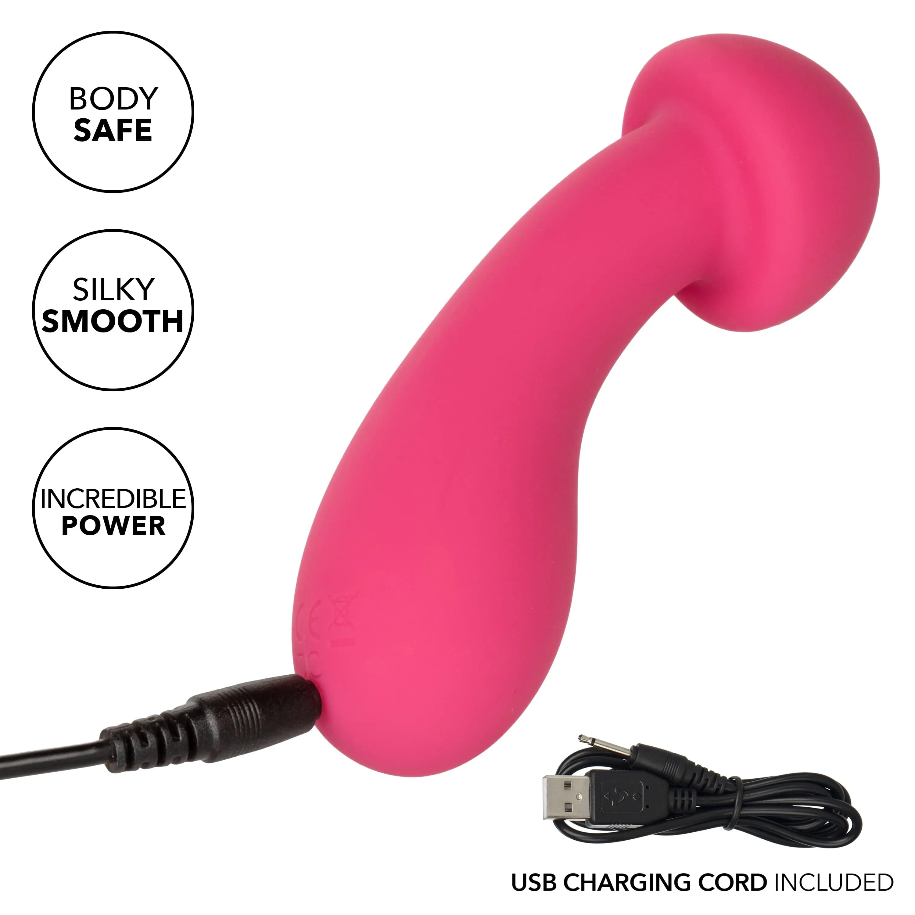 California Exotics - Liquid Silicone Pixies Exciter Clit Massager (Pink)