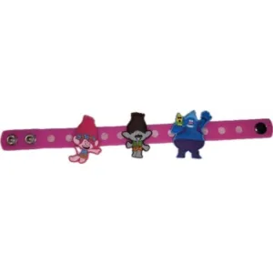 Cartoon Movie Silicone Jibbitz Bracelet