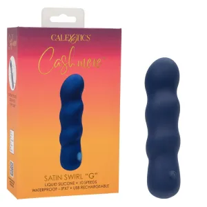 Cashmere Satin Swirl G Vibrator by Calexotics