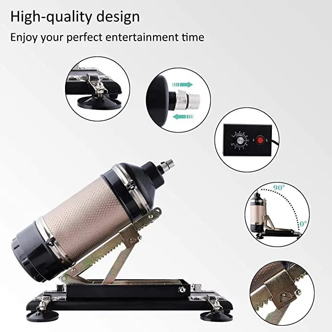 Climax Sex Machine 3 XLR Connector Love Machine with a Dildo