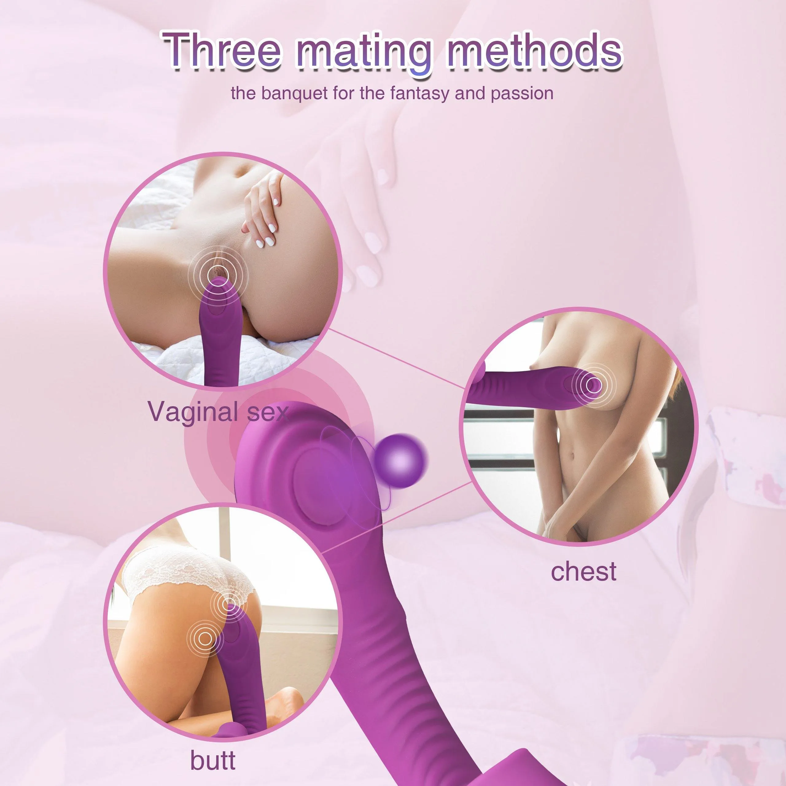 Clitoral Sucking Licking Vibrator G Spot Flapping Vibrating Dildo Vibrators