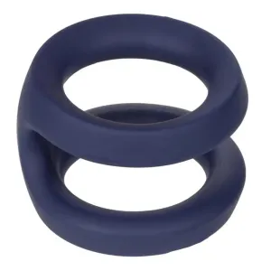Colt Silicone Stretchy Black Ultra Soft Double Cock Ring
