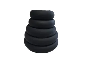 Come Closer 5 | Combo Pack |  Silicone Cock Ring Set | Stretchy | Black